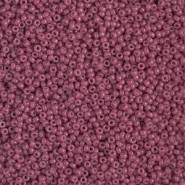 Miyuki seed beads 15/0 - Duracoat opaque pansy rose 15-4468